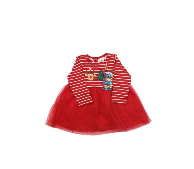 Nové červené šaty s bohatou sukní Next