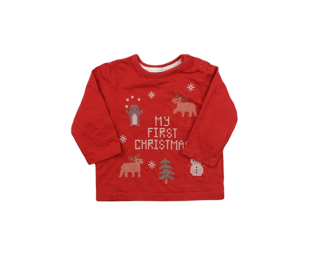 Červené vánoční triko George