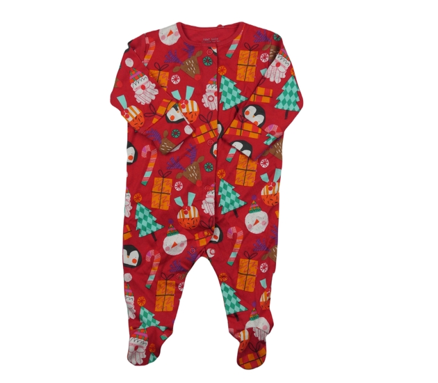 Červený vánoční overal Next