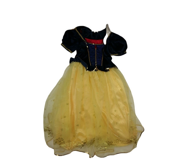 Žlutomodré karnevalové šaty Sněhurka Disney