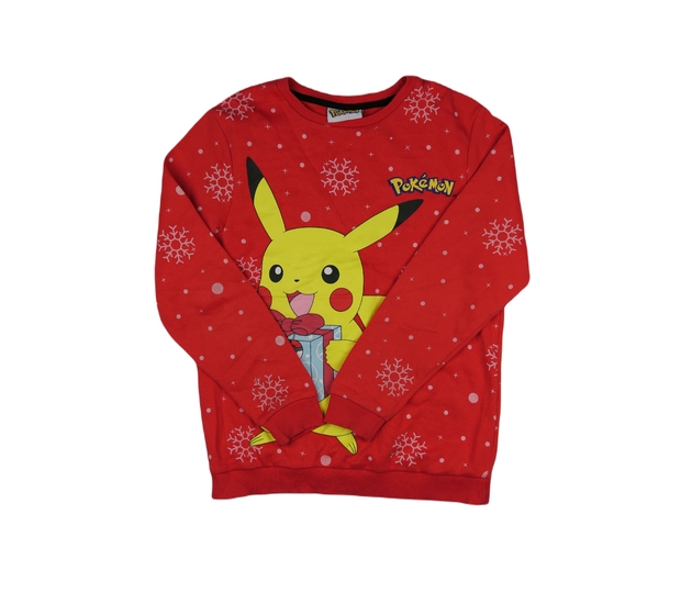 Červená vánoční mikina Pokémon George