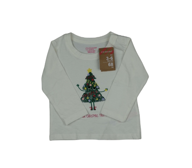 Nové krémové vánoční triko Primark