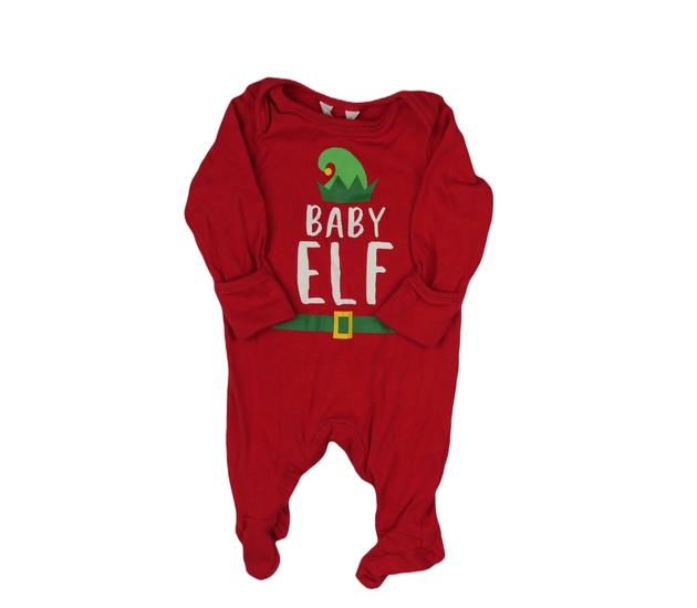 Červený vánoční overal malý Elf M&Co