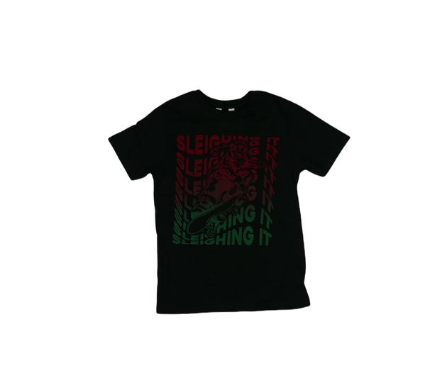 Černé vánoční triko Primark