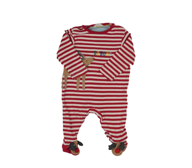 Pruhovaný vánoční overal  John Lewis