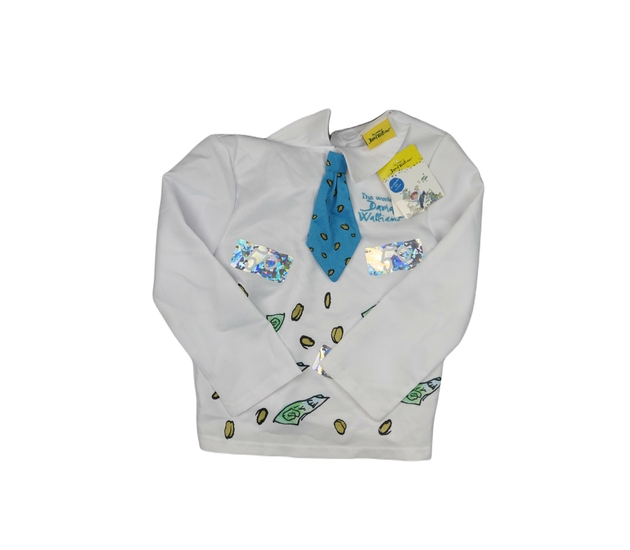 Nový kostýmový vršek s kravatou