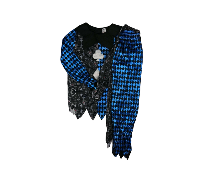 Karnevalový kostým šašek triko+kalhoty Tu