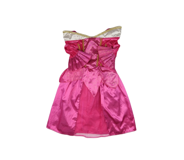 Karnevalové šaty se zlatými doplňky