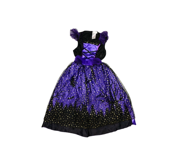 Karnevalové černofialové šaty