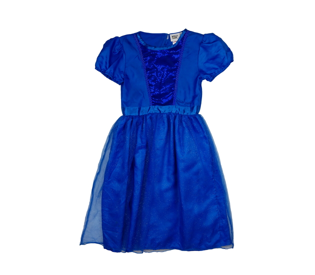 Karnevalové modré šaty George