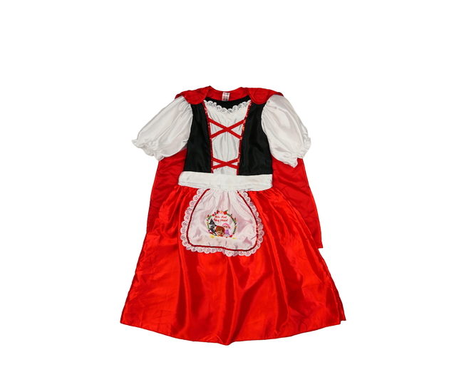 Karnevalové šaty s pláštěm Karkulka