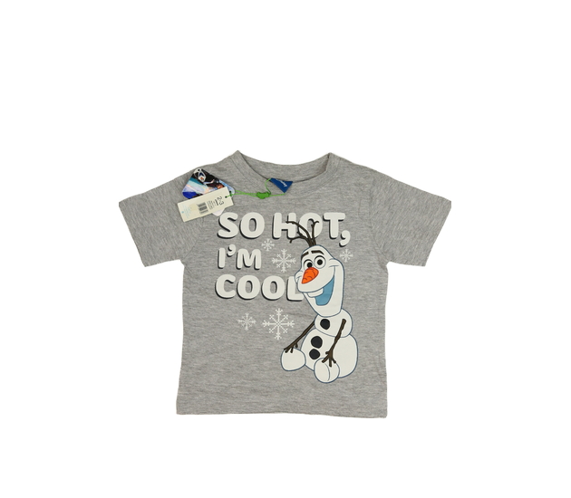 Nové šedé vánoční triko Frozen Olaf Disney M&Co