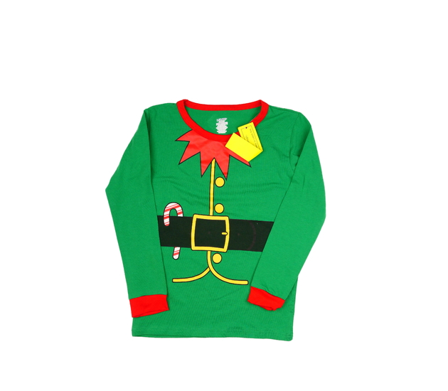 Nové zelené vánoční triko Elf 