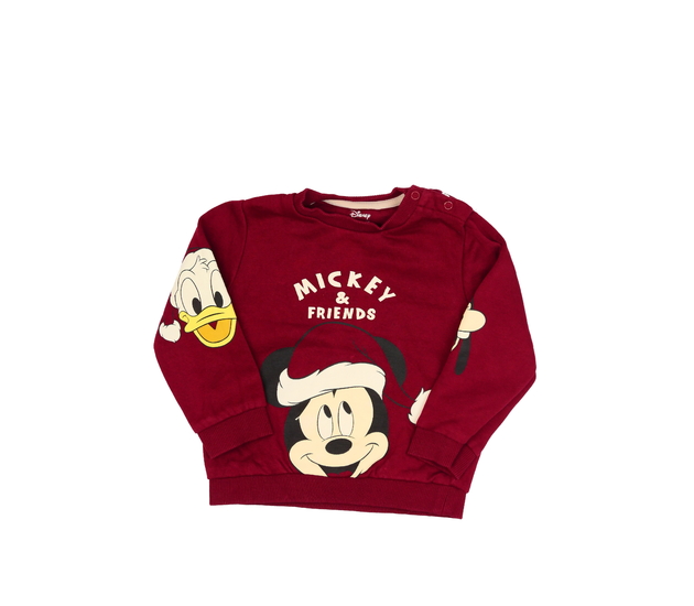 Bordo vánoční mikina Mickey Disney 