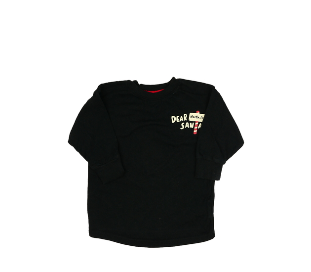 Černé vánoční triko Next