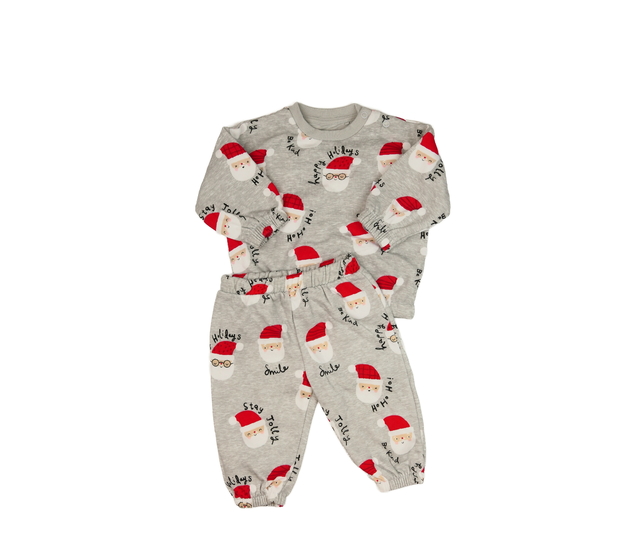 Šedá vánoční teplákovka F&F