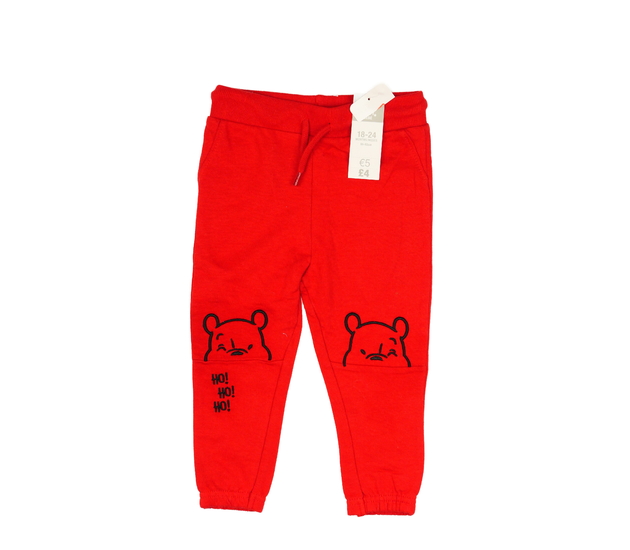 Nové červené vánoční tepláky Disney 