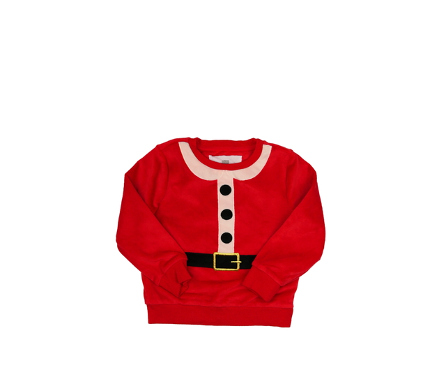 Červená vánoční mikina F&F