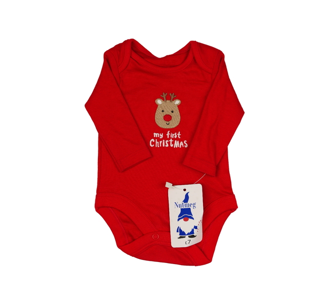 Nové červené vánočné body Nutmeg