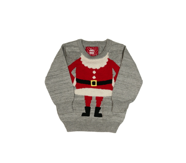 Šedý vánoční svetr Primark