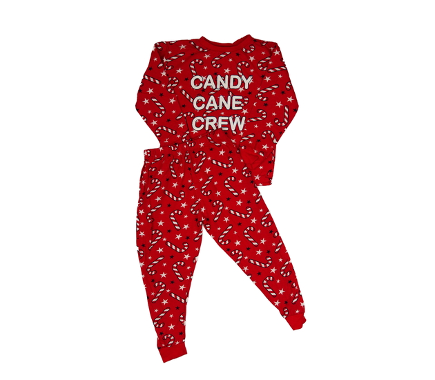 Červené vánoční pyžamo 