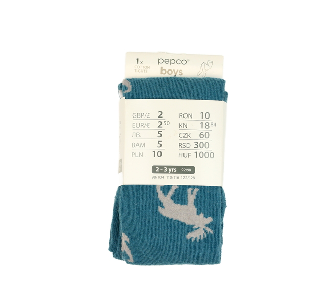 Nové modré vánoční punčocháče 