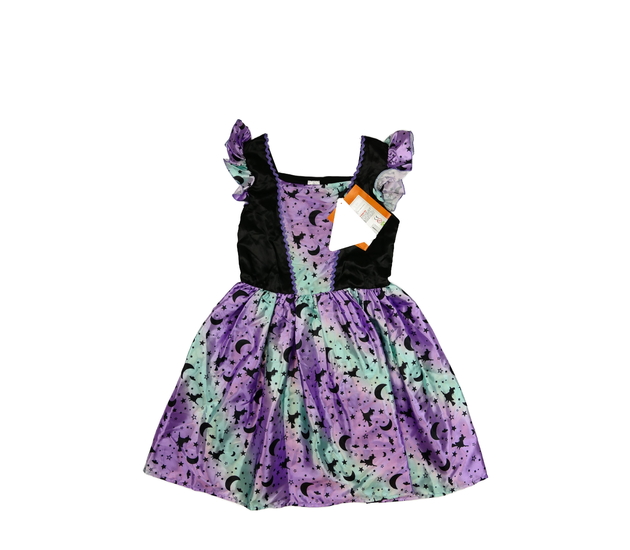 Nové karnevalové šaty čarodějnice 