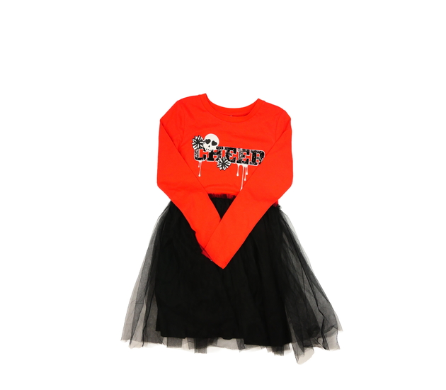 Nové krásné halloween šaty roztleskávačka Tu