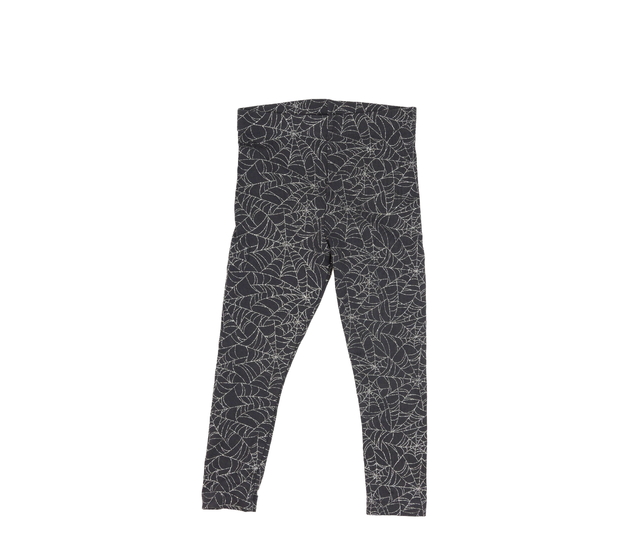 Šedé halloween legíny s pavučinami George