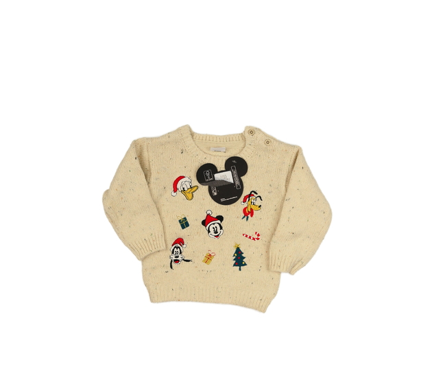 Nový hnědý vánoční svetr Disney Primark