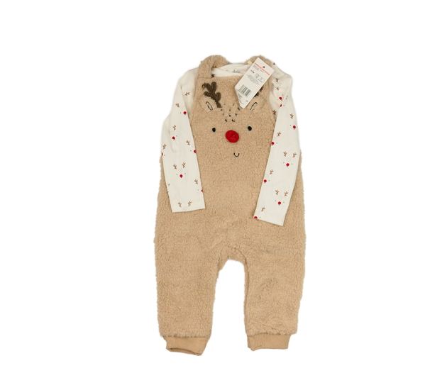 Nový vánoční overal a body sobík F&F