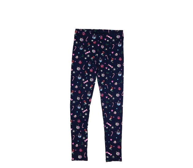 Tmavě modré vánoční legíny George