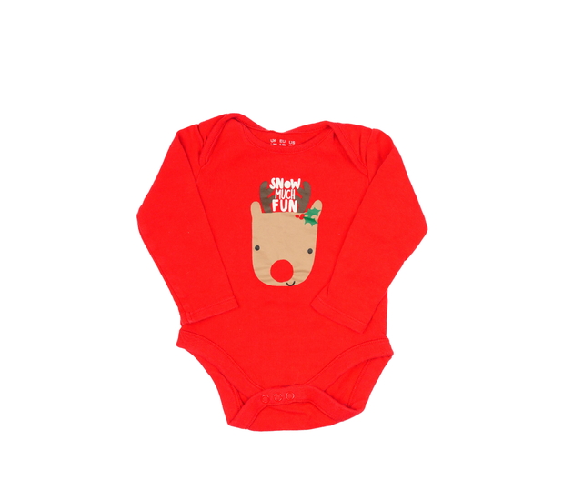 Červené vánoční body F&F