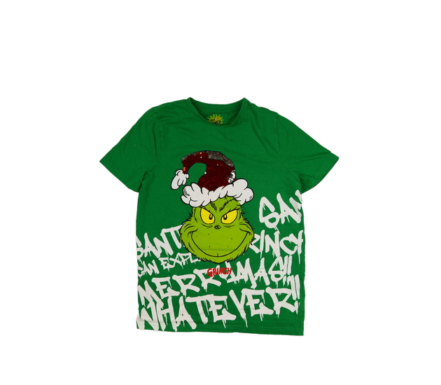 Zelené vánoční triko Grinch 