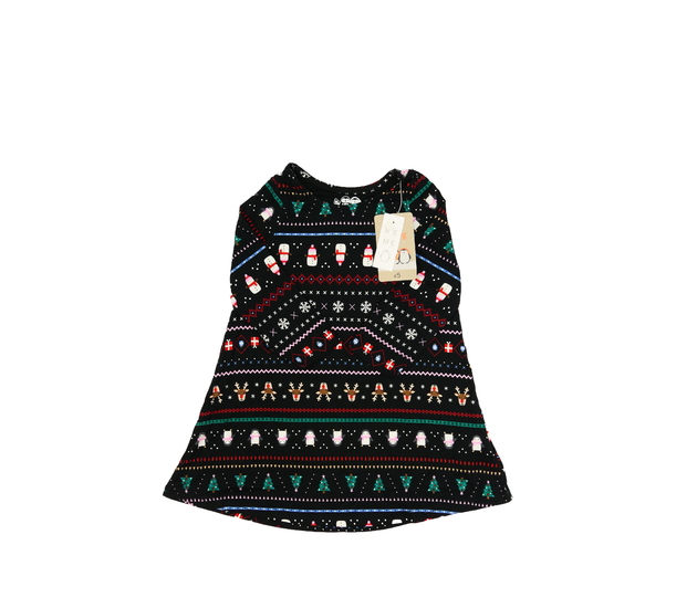 Nové černé vánoční šaty Nutmeg