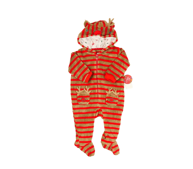 Nový hnědý vánoční overal 