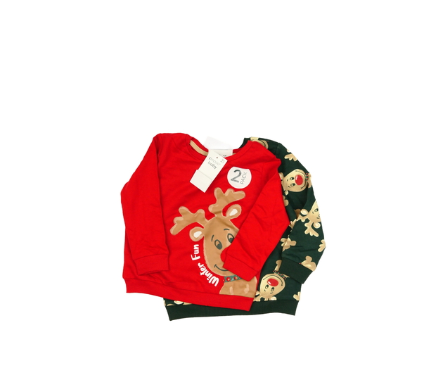 Nové vánoční mikiny 2 ks 