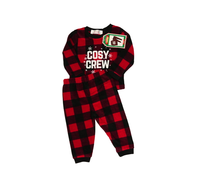 Nové vánoční tmavě červené pyžamo 