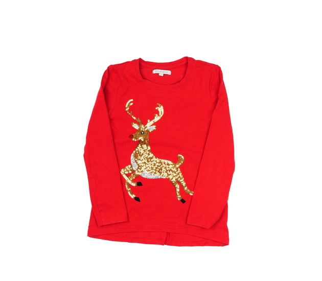 Červené vánoční triko Bluezoo