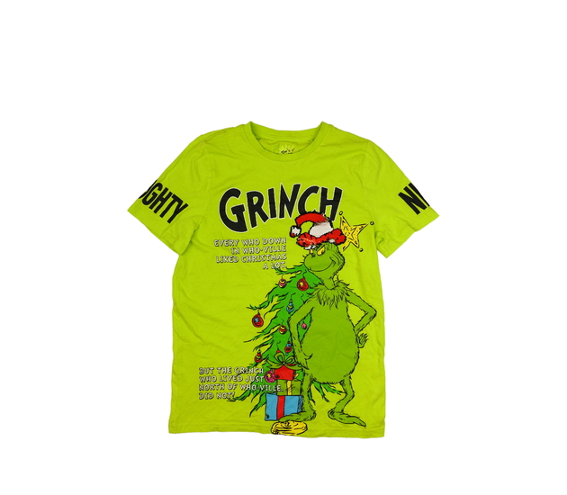 Zelené vánoční triko Grinch 