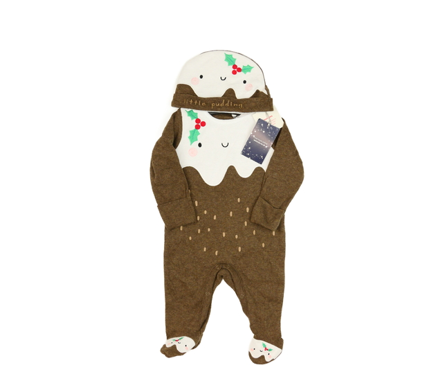 Nový vánoční overal a čepička Tu