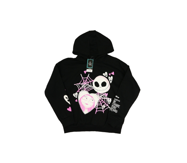 Nová černá halloween mikina s krásnými potisky Geo