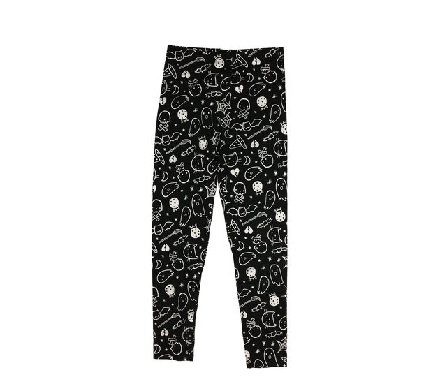 Černé halloween legíny George