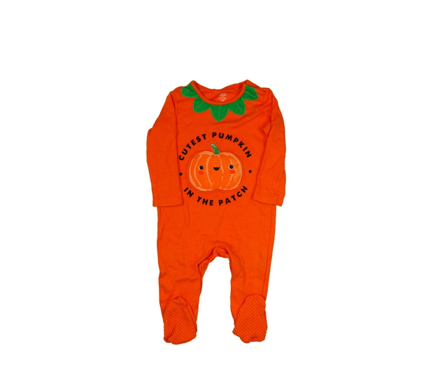 Oranžový halloween overal dýně F&F