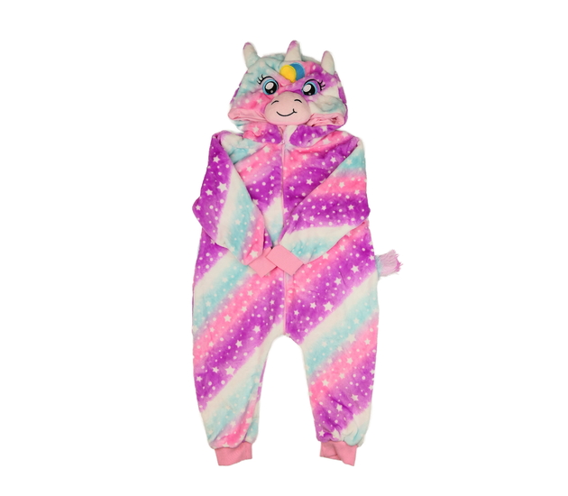Karnevalový overal duhový jednorožec