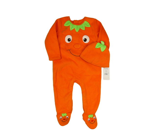 Nový halloween overal a čepice dýně George