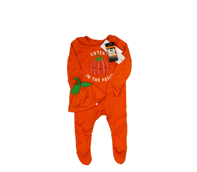 Nový halloween overal a čepice dýně F&F