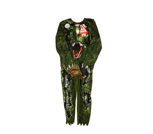 Nový zelený halloween overal s dinosaurem F&F