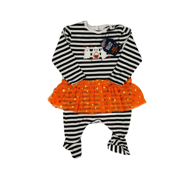 Nový halloween overal se sukýnkou 