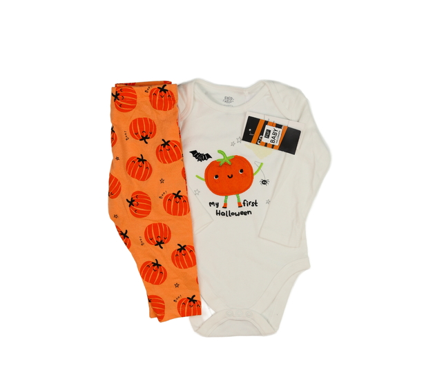 Nové bílé body a legíny halloween F&F